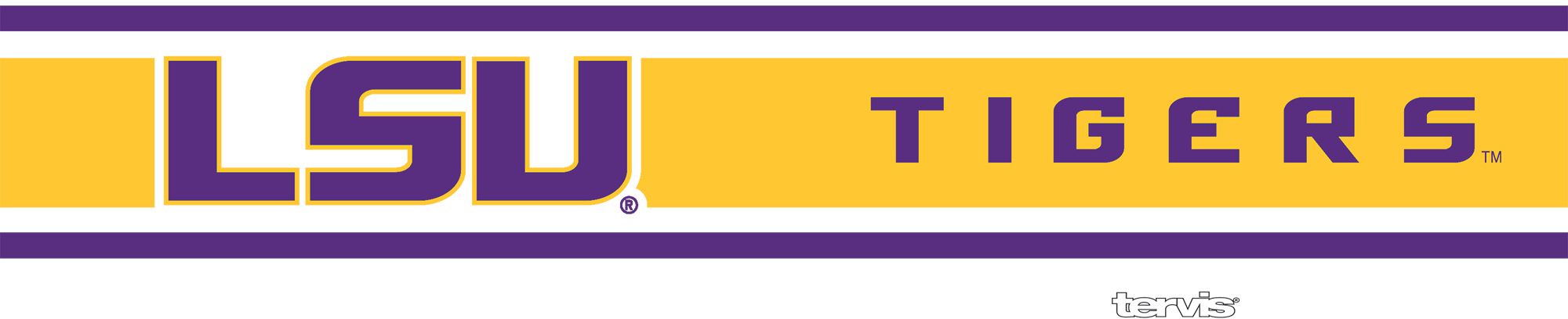 Tervis LSU Tigers Striped 12oz. Stainless Steel Tumbler product image