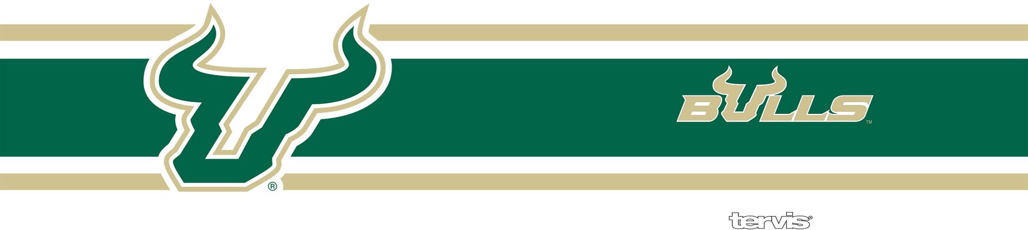 Tervis South Florida Bulls Striped 12oz. Stainless Steel Tumbler product image