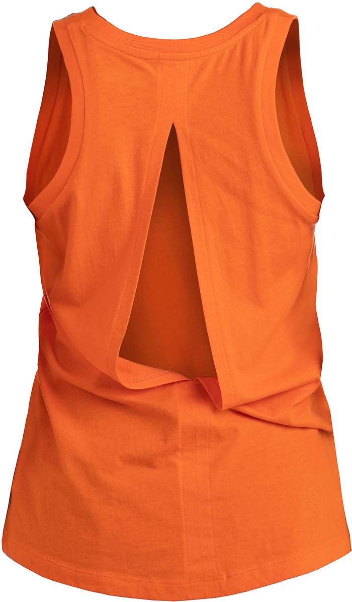 Detroit Tigers Women's 47 Brand Orange Scoop Neck T-shirt