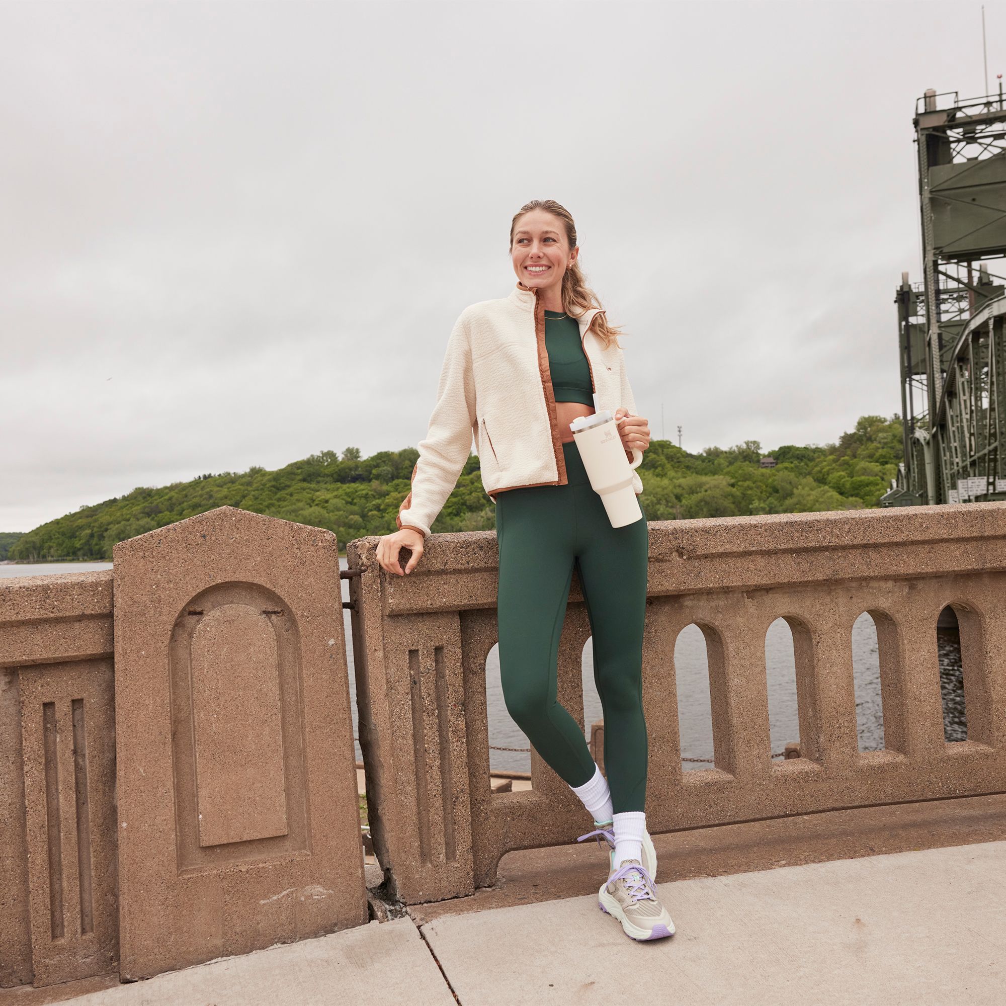 Halfdays Women's Chapelle Fleece Full Zip Jacket product image