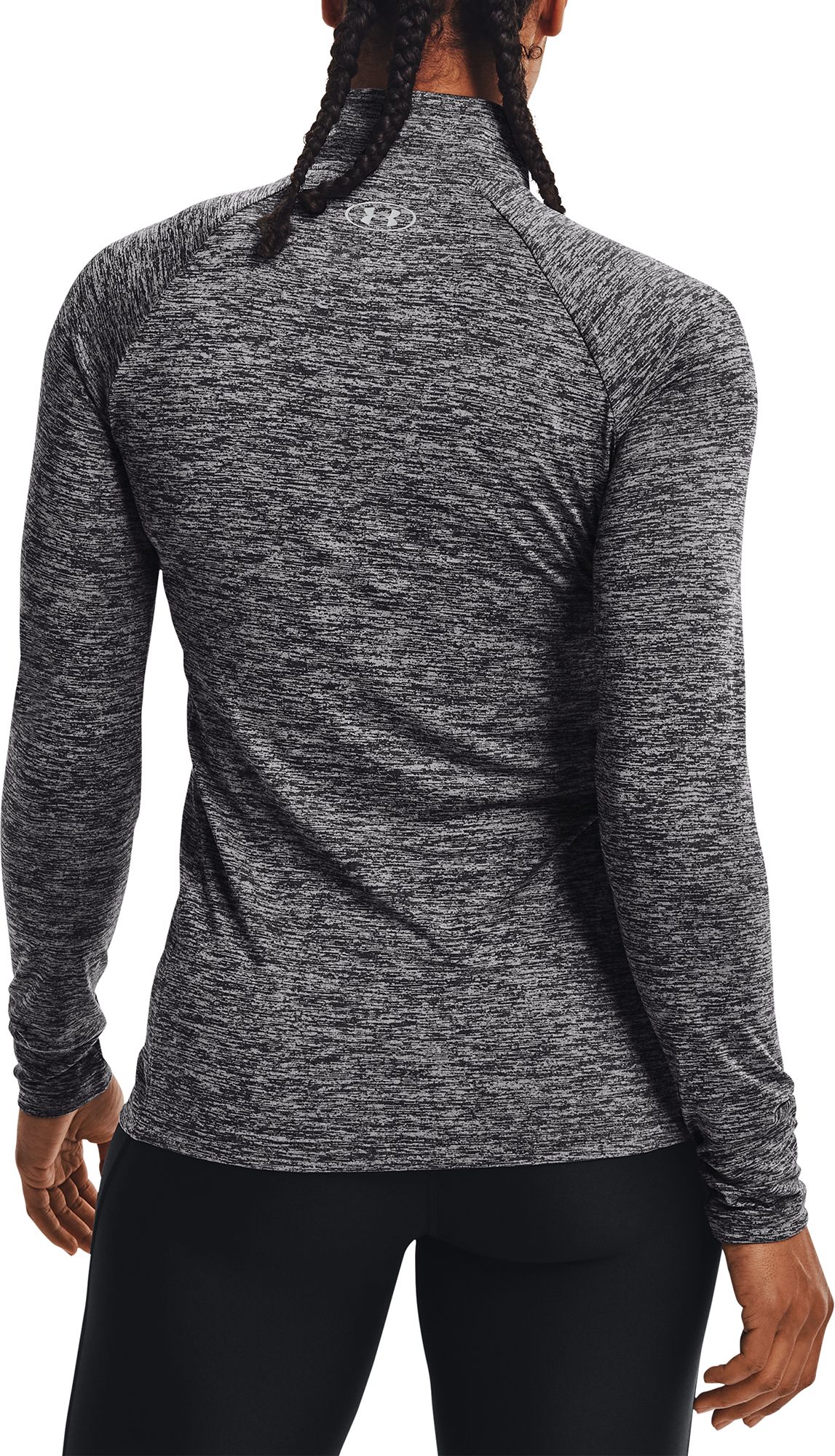 Under Armour Women's Tech Twist-Print Half Zip Long Sleeve Shirt product image