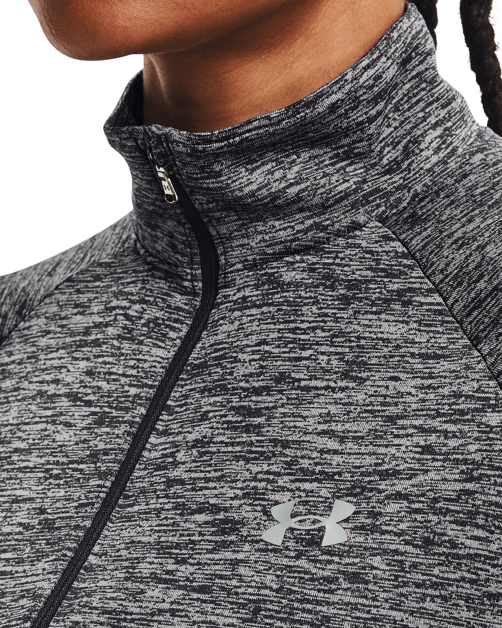 Under Armour Women's Tech Twist-Print Half Zip Long Sleeve Shirt product image