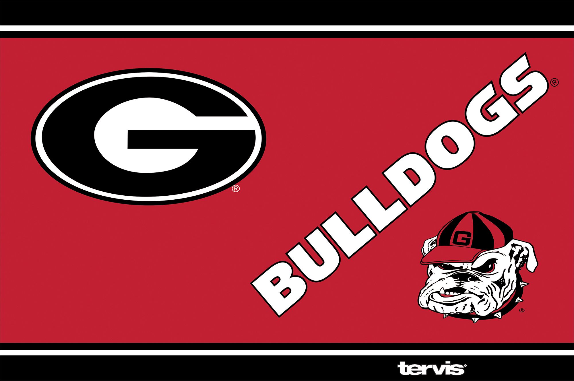 Tervis Georgia Bulldogs Campus 30oz. Stainless Steel Tumbler product image