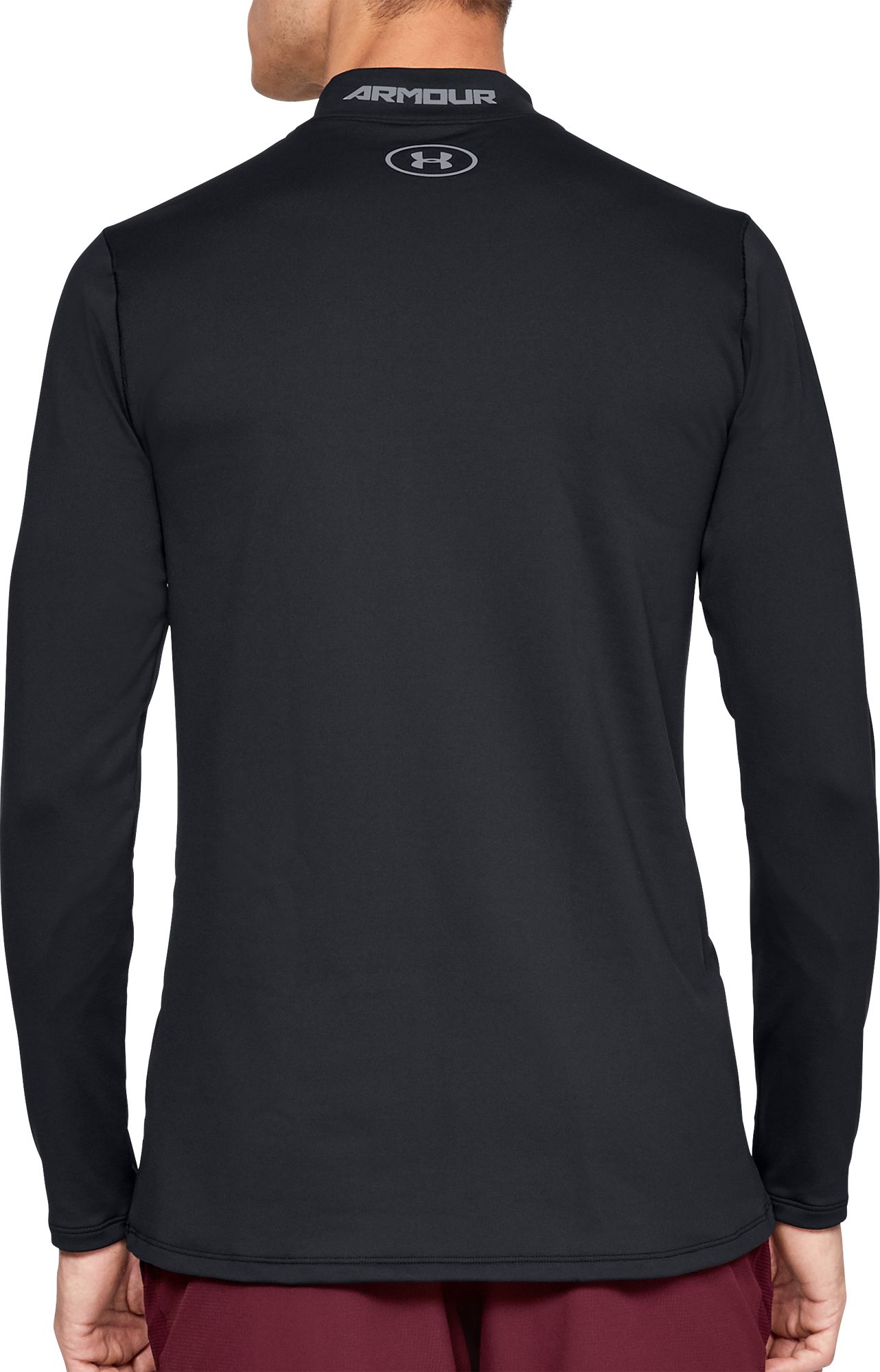 under armour coldgear mock neck mens
