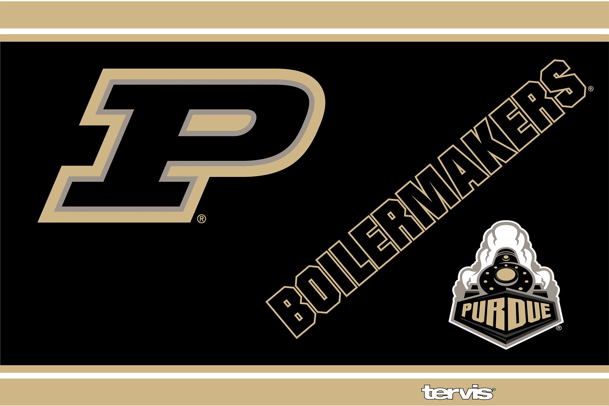 Tervis Purdue Boilermakers Campus 30oz. Stainless Steel Tumbler product image