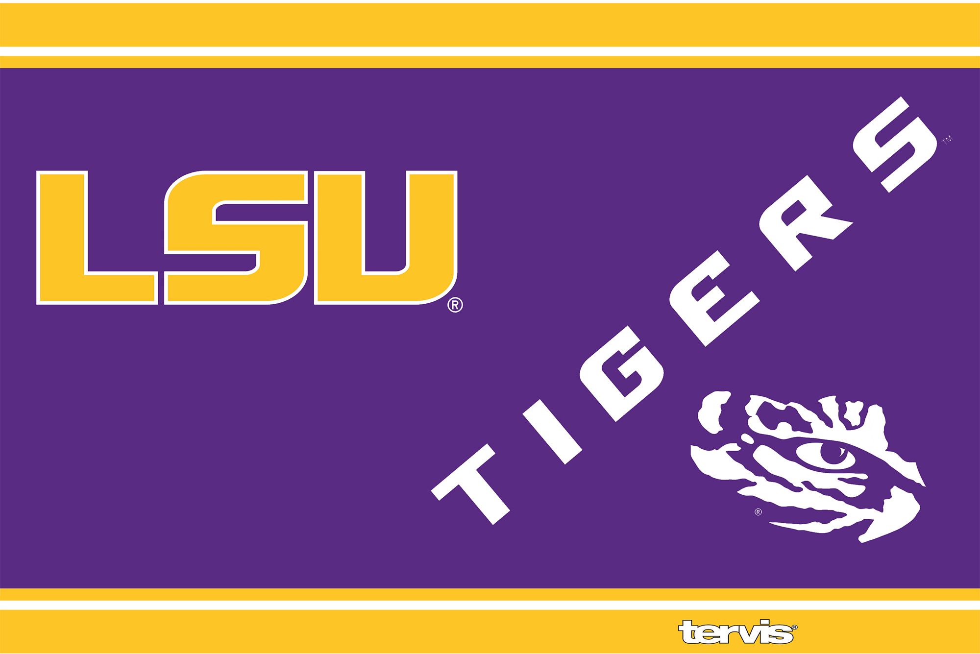 Tervis LSU Tigers Campus 30oz. Stainless Steel Tumbler product image