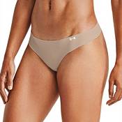 Under Armour Women's Pure Stretch Thong Underwear – 3 pack