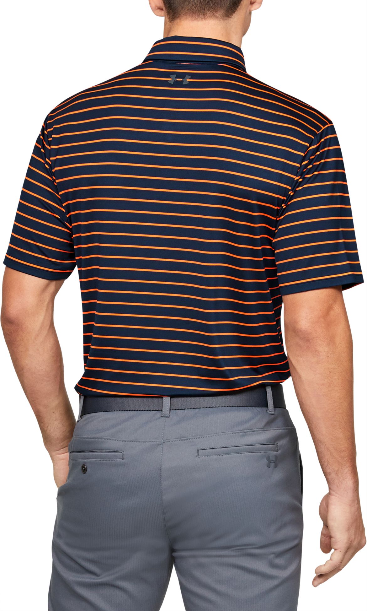 under armour men's playoff 2.0 tour stripe golf polo