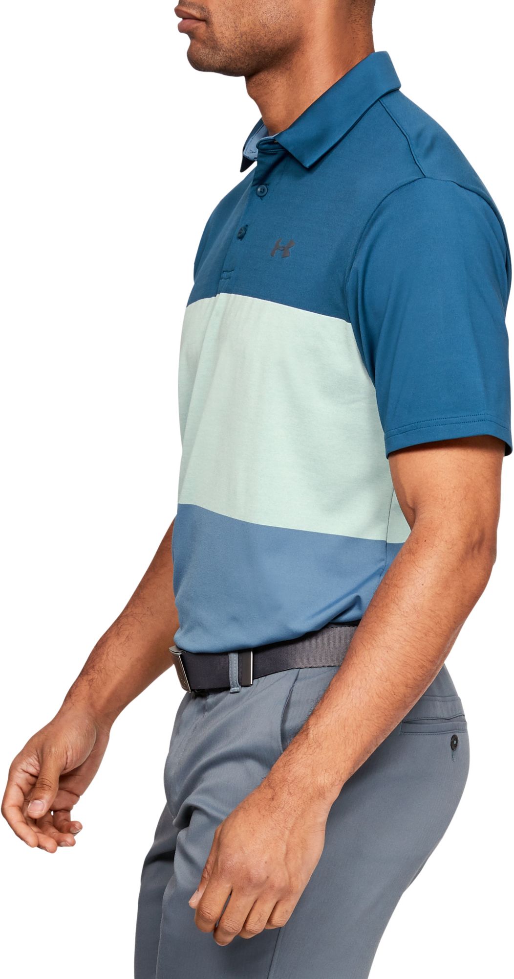 under armour men's playoff 2.0 heritage golf polo