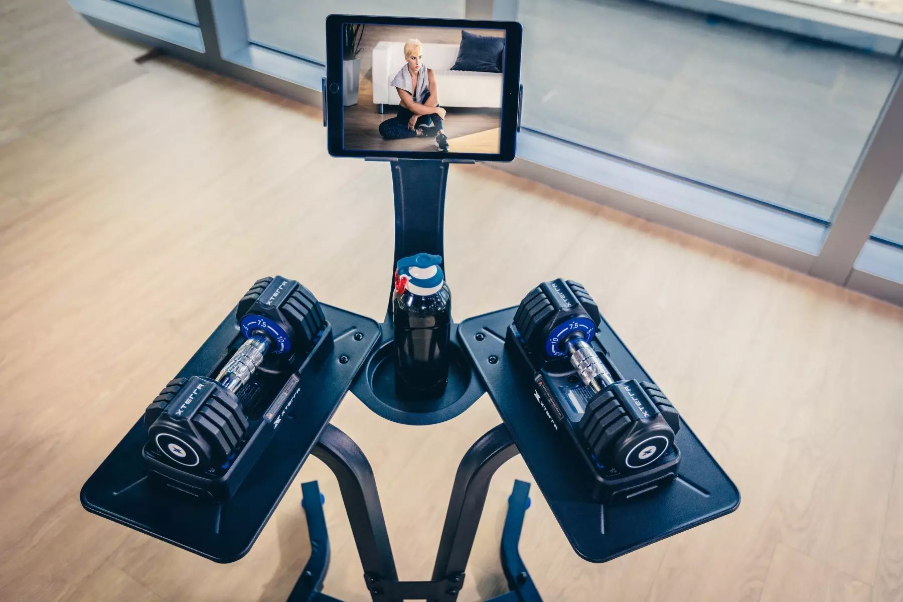 XTERRA Adjustable Dumbbell Stand product image