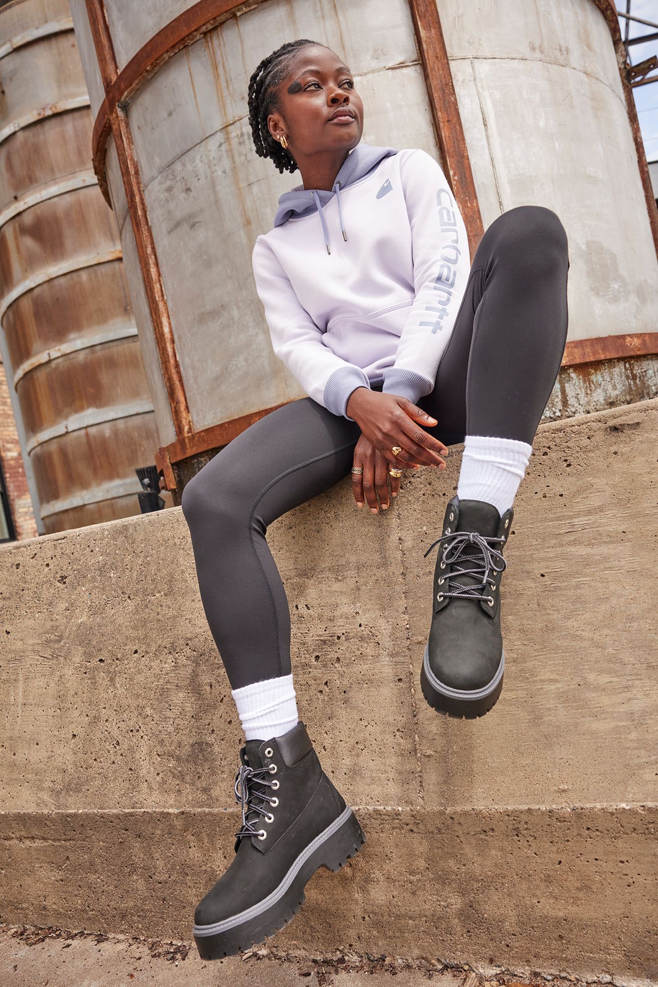 Carhartt Women's Clarksburg Graphic Sleeve Hoodie product image