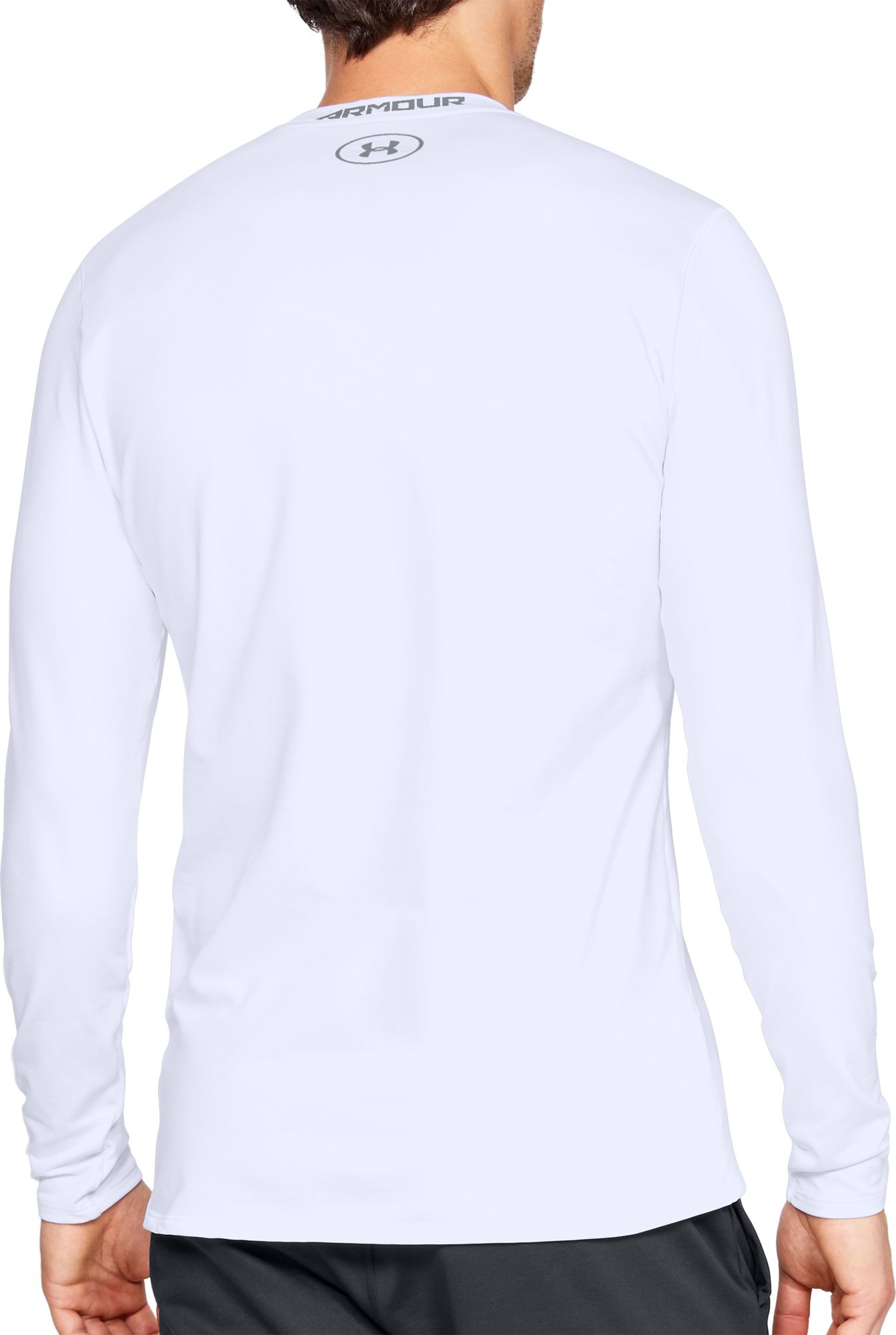 Dick's Sporting Goods Under Armour Men's ColdGear Fitted Crew Long Sleeve  Shirt