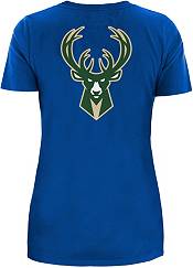5th & Ocean Women's 2022-23 City Edition Milwaukee Bucks Royal V-Neck T-Shirt product image