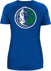 5th & Ocean Women's 2022-23 City Edition Dallas Mavericks Blue V-Neck T-Shirt product image