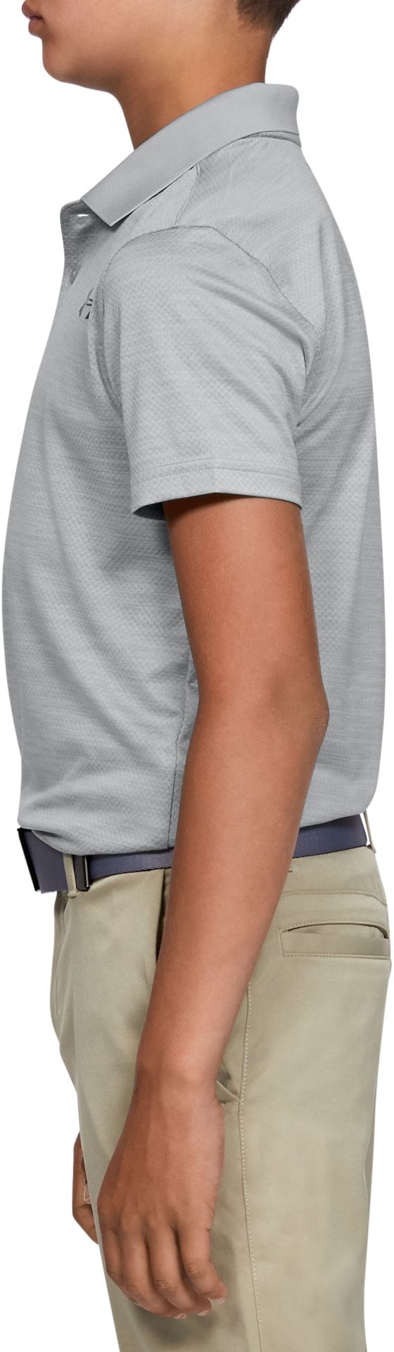 under armor boys polo