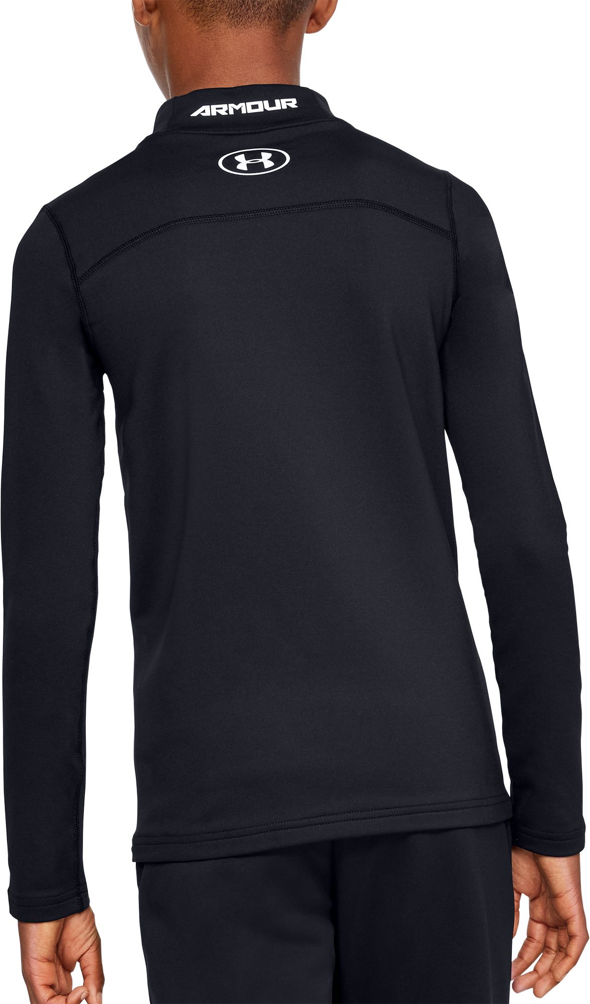 Under Armour Boys' ColdGear Mock Neck Long Sleeve Shirt product image