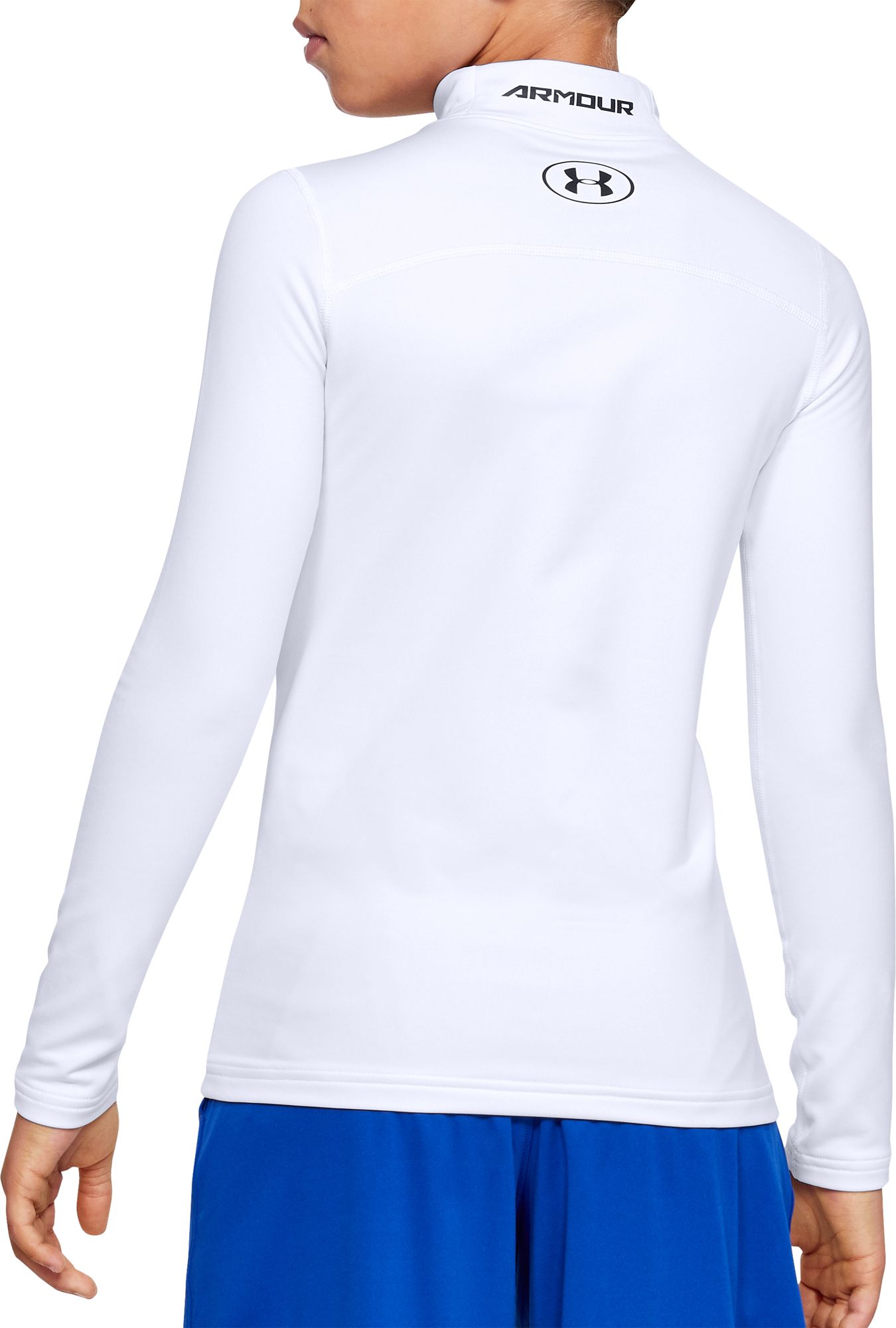 Under Armour Boys' ColdGear Mock Neck Long Sleeve Shirt product image