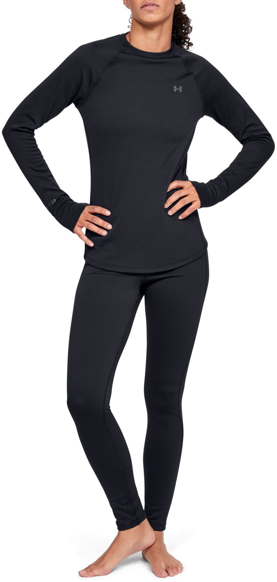 Dick's Sporting Goods Under Armour Women's Base 3.0 Crewneck Baselayer