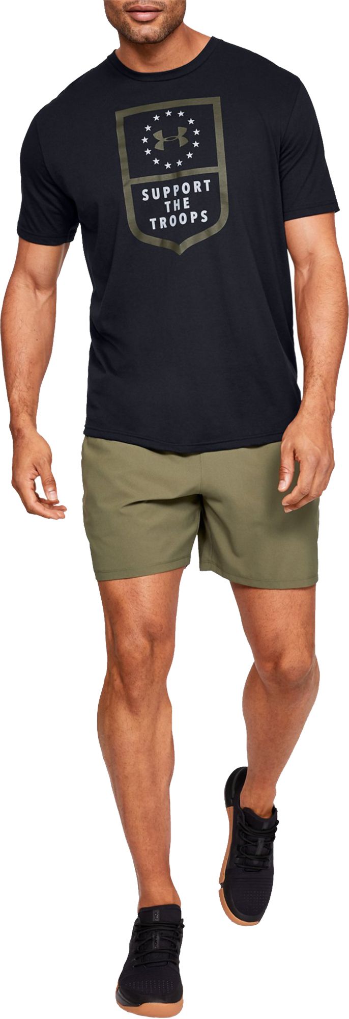 under armour support the troops
