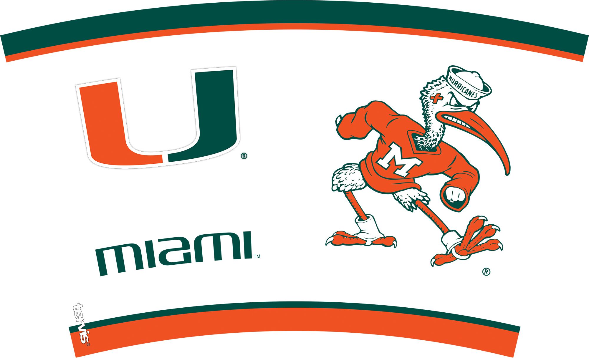 Tervis Miami Hurricanes Traditional 16oz. Tumbler product image