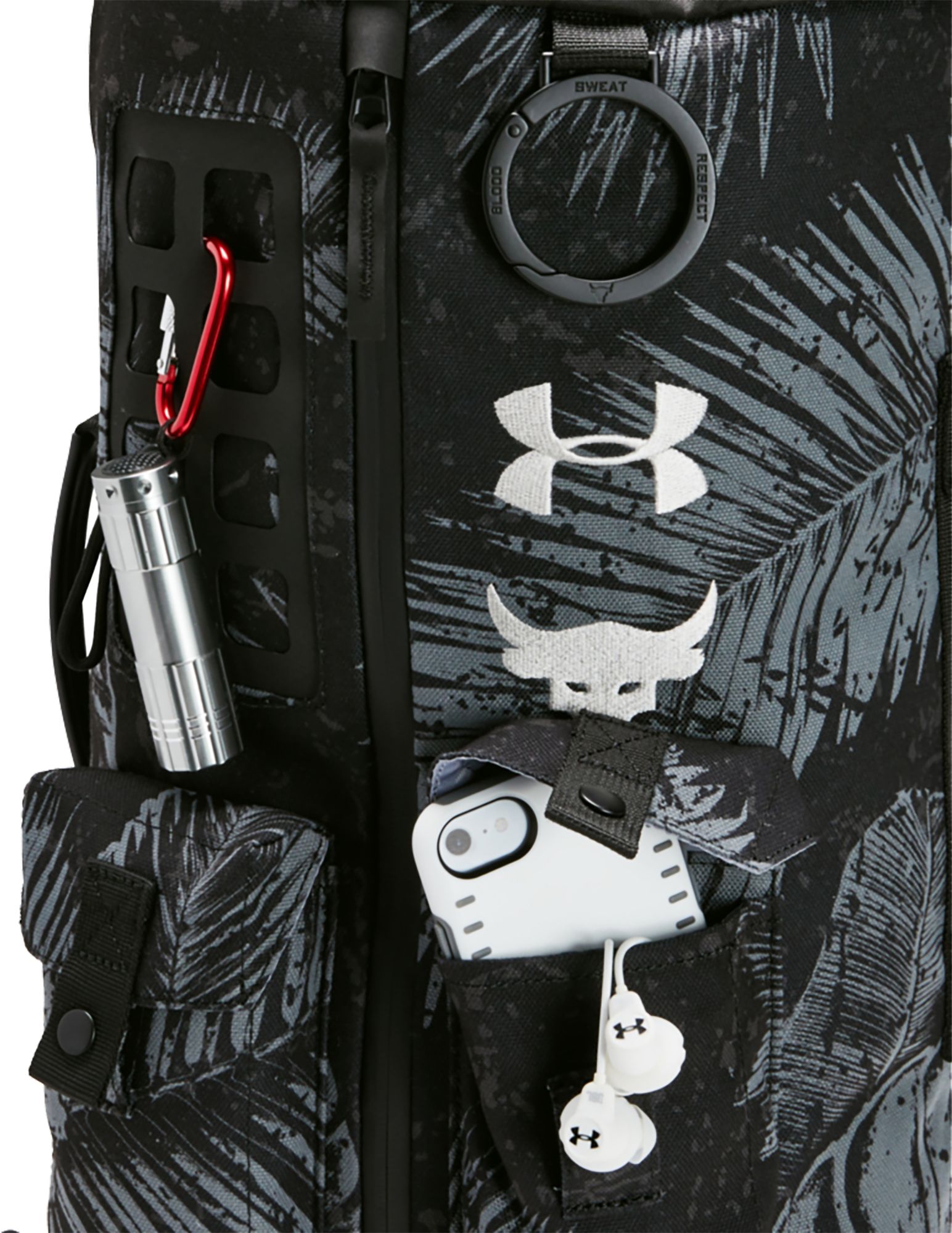 men's ua x project rock 60 bag