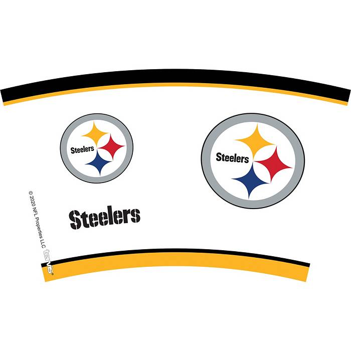  Tervis Pittsburgh Steelers NFL 2 Pack Allover & Emblem
