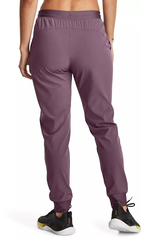 Under Armour Women's Sport Woven Pants, Small, Misty Purple