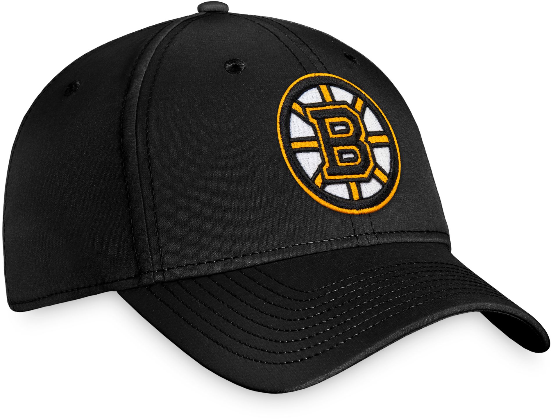 NHL Adult Boston Bruins Core Black Flex Hat product image