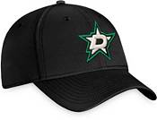 NHL Dallas Stars '22 Defender Flex Hat, Men's, Small/Medium, Black