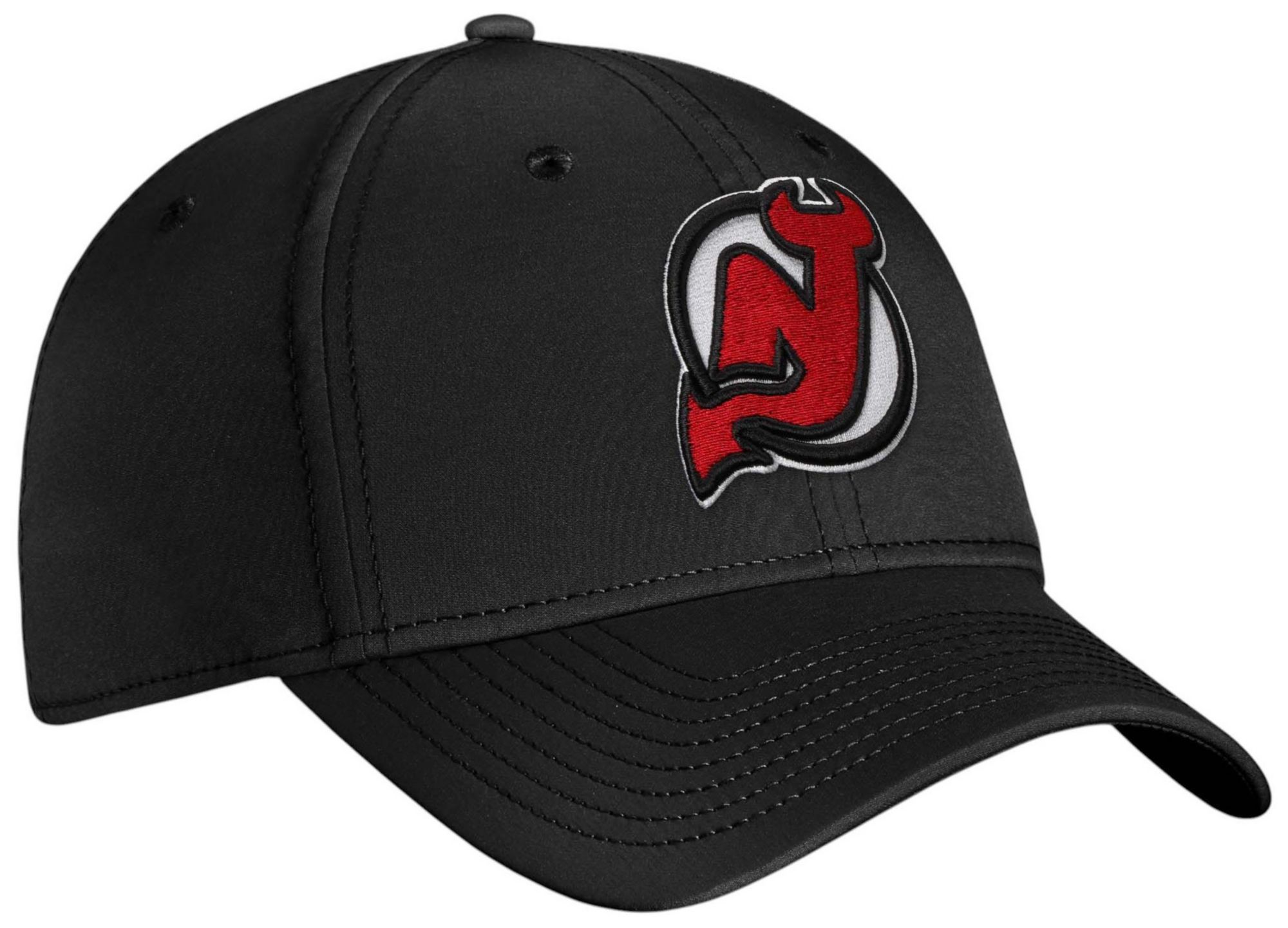 NHL Adult New Jersey Devils Black Core Flex Hat product image