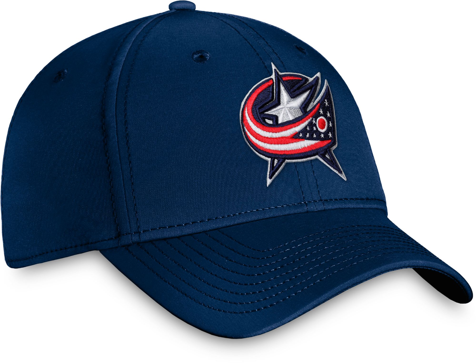 NHL Adult Columbus Blue Jackets Navy Core Flexfit Hat product image
