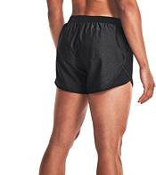 Under Armor NWT women's S fly By 2.0 Black Athletic Lined Running Shorts I2
