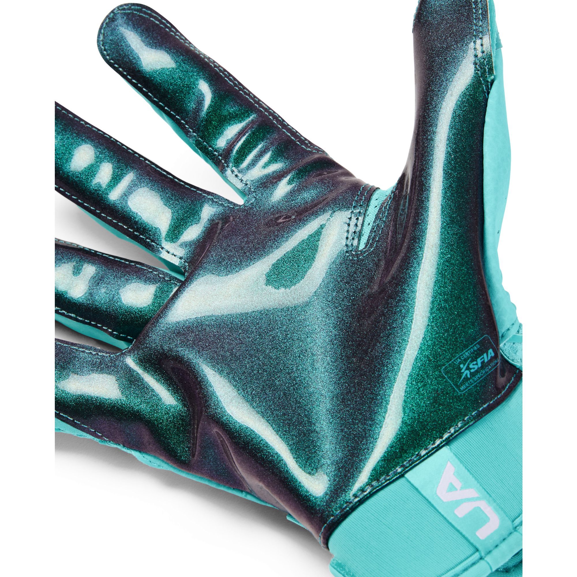 セール‼️UNDER ARMOUR SPOTLIGHT GLOVE LEATHER Under Armour SPOTLIGHT ADULT Football Gloves Style 1326218