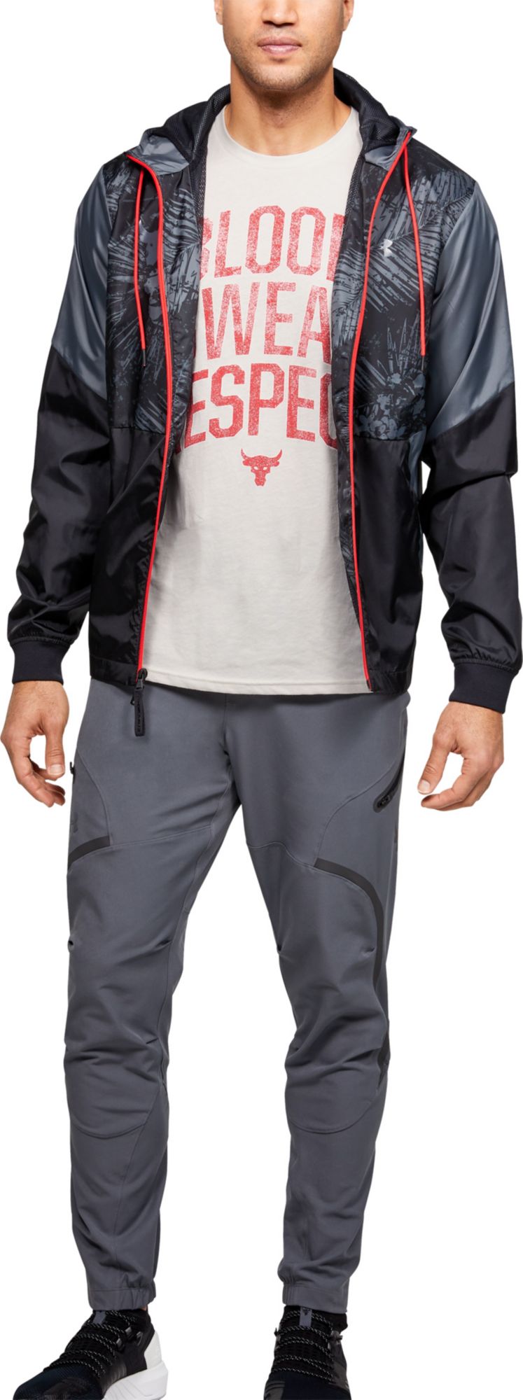 blood sweat respect under armour hoodie