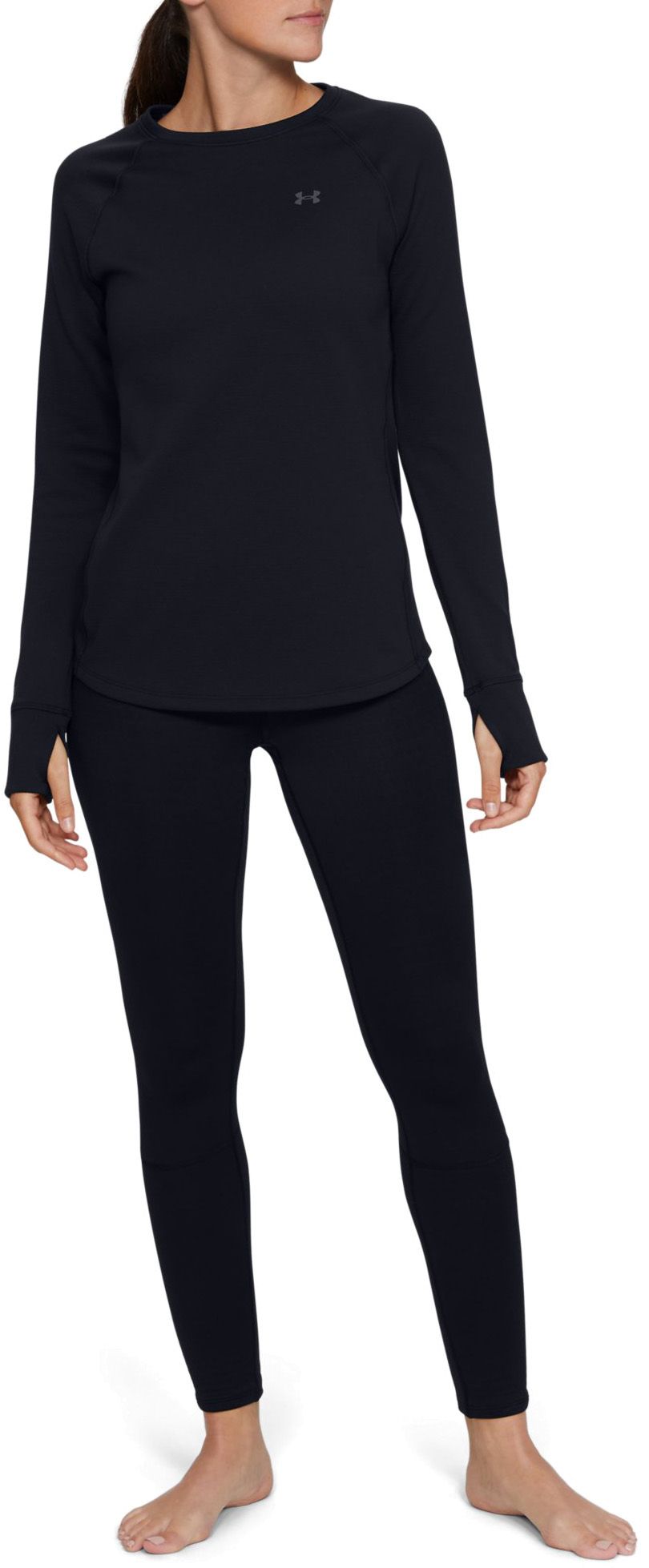 Under Armour Women's ColdGear® Base 4.0 Leggings - Black/Pitch