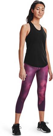 Under Armour Women's HeatGear Fly Fast Printed Crop Leggings product image