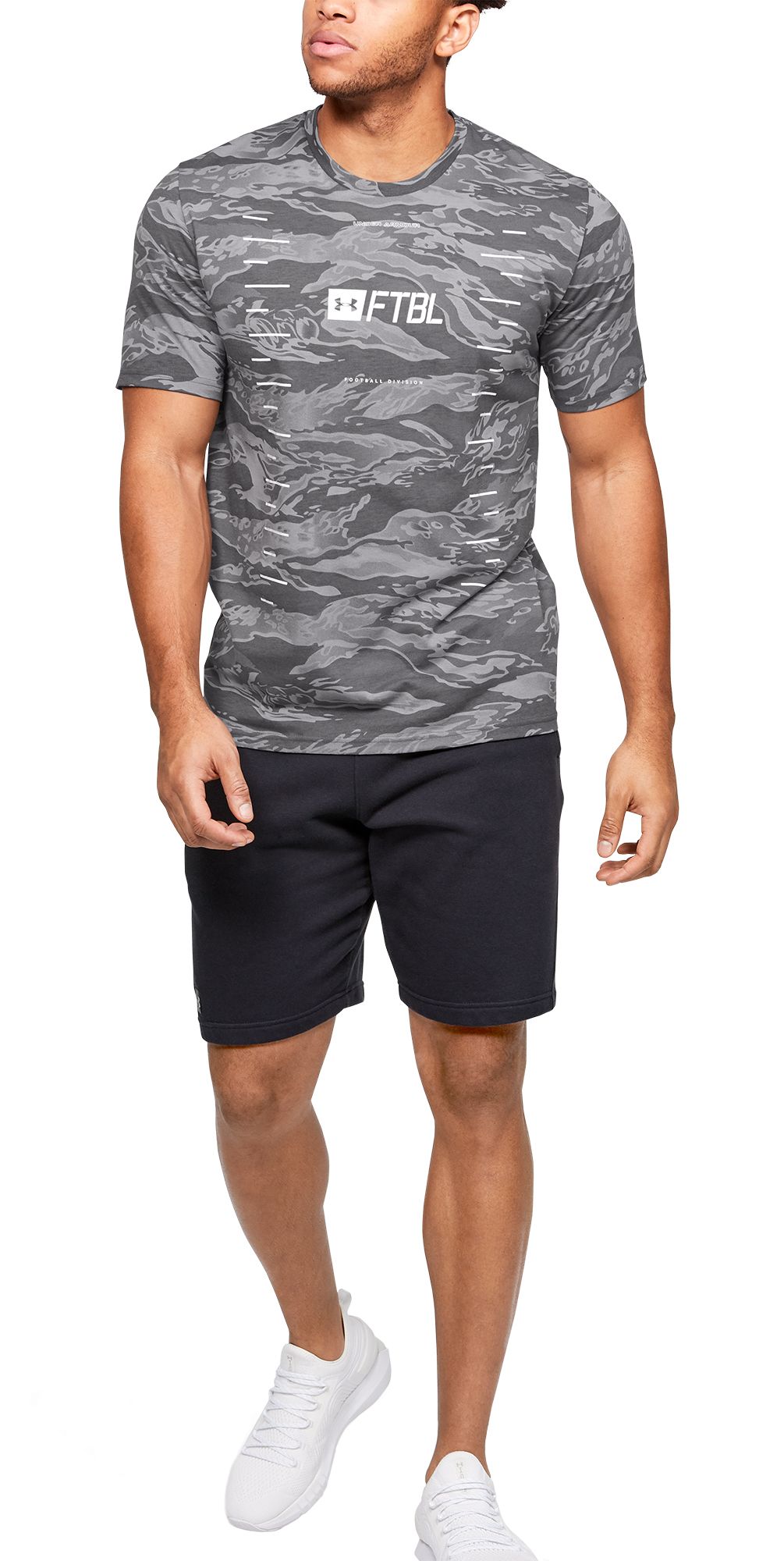 Under Armour Men's Camo Yards Football T-Shirt product image
