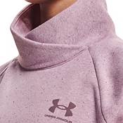Under Armour Women's Rival Fleece Wrap Neck Pullover Sweatshirt product image