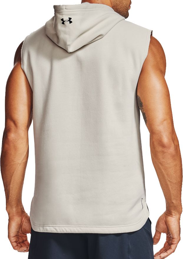 the rock hoodie sleeveless