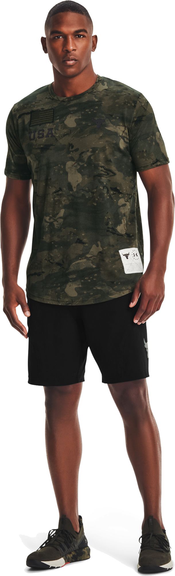 Under Armour Men's Project Rock Veteran's Day Graphic T-Shirt product image