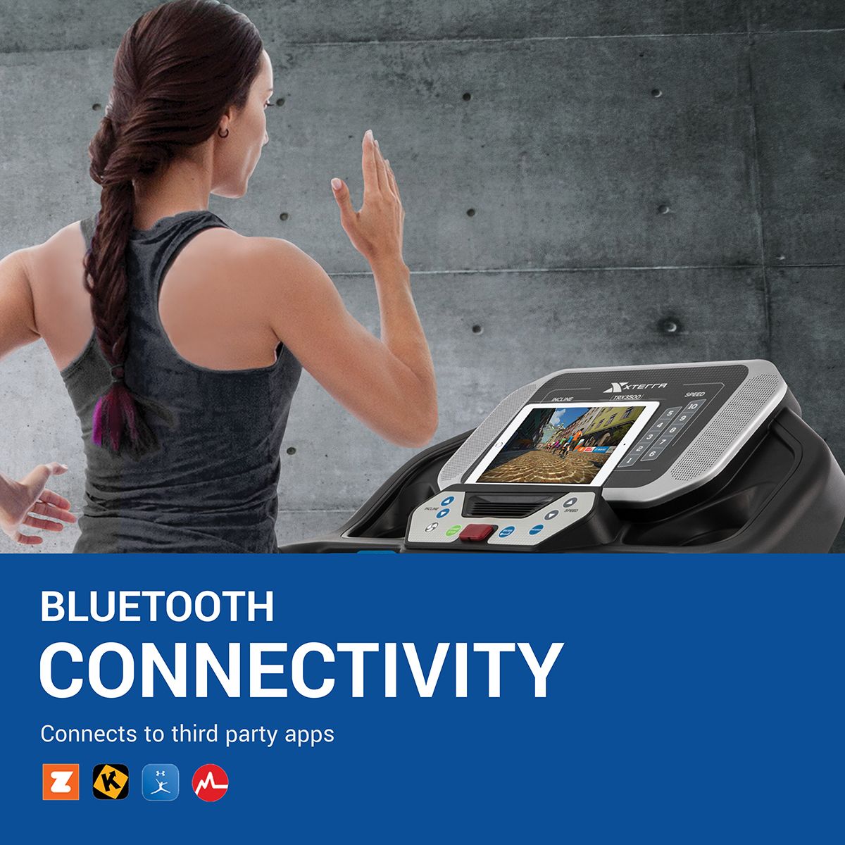 XTERRA Fitness TRX3500 Folding Treadmill product image