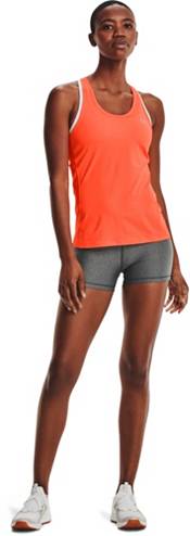 Women's Heatgear Mid-Rise Shorty Spandex Shorts