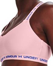 SMALL SIZES CLEAROUT Under Armour CROSSBACK LOW - Sports Bra - Women's -  meteor pink - Private Sport Shop