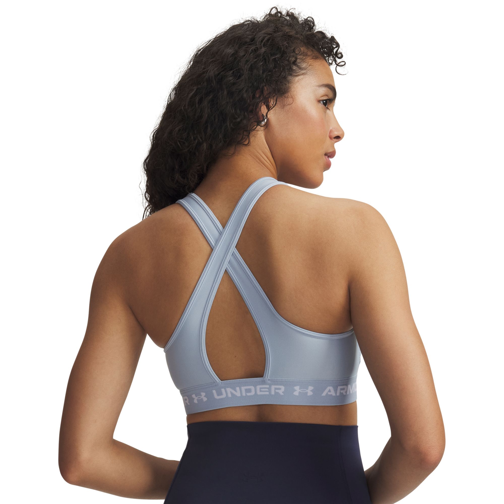 Under Armour Women's Mid Crossback Sports Bra product image