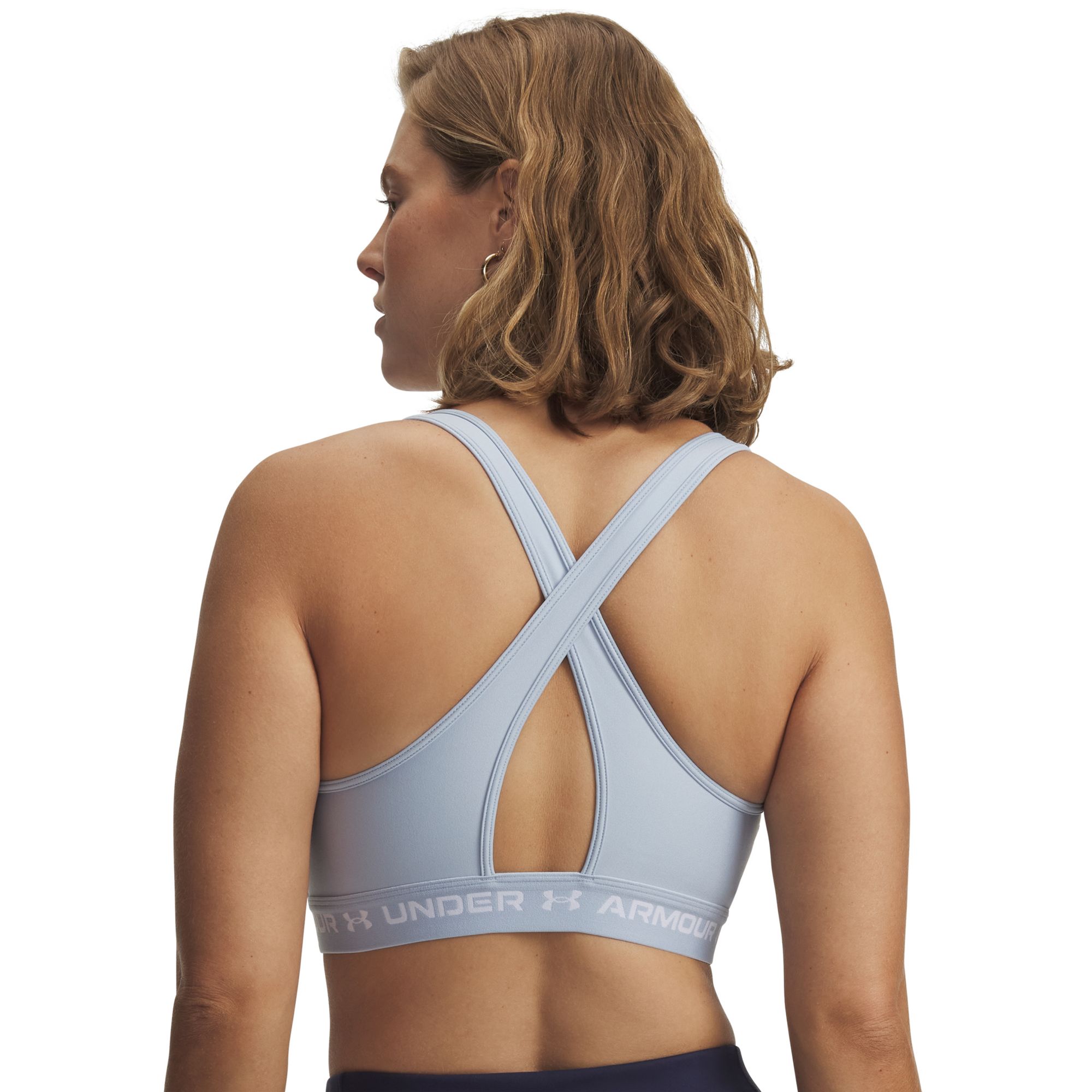 Under Armour Women's Mid Crossback Sports Bra product image