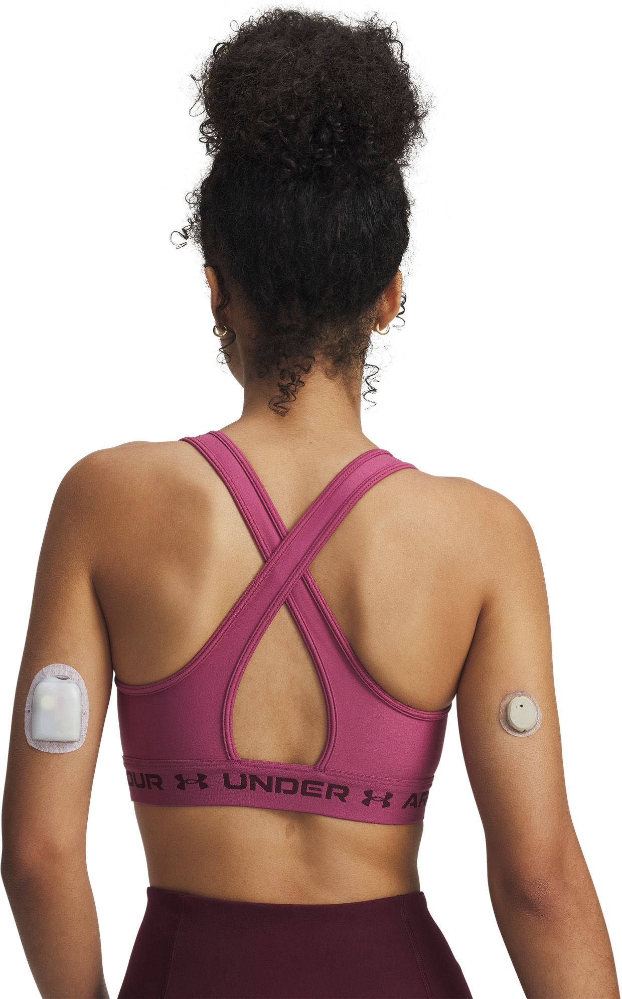 Under Armour Women's Mid Crossback Sports Bra product image