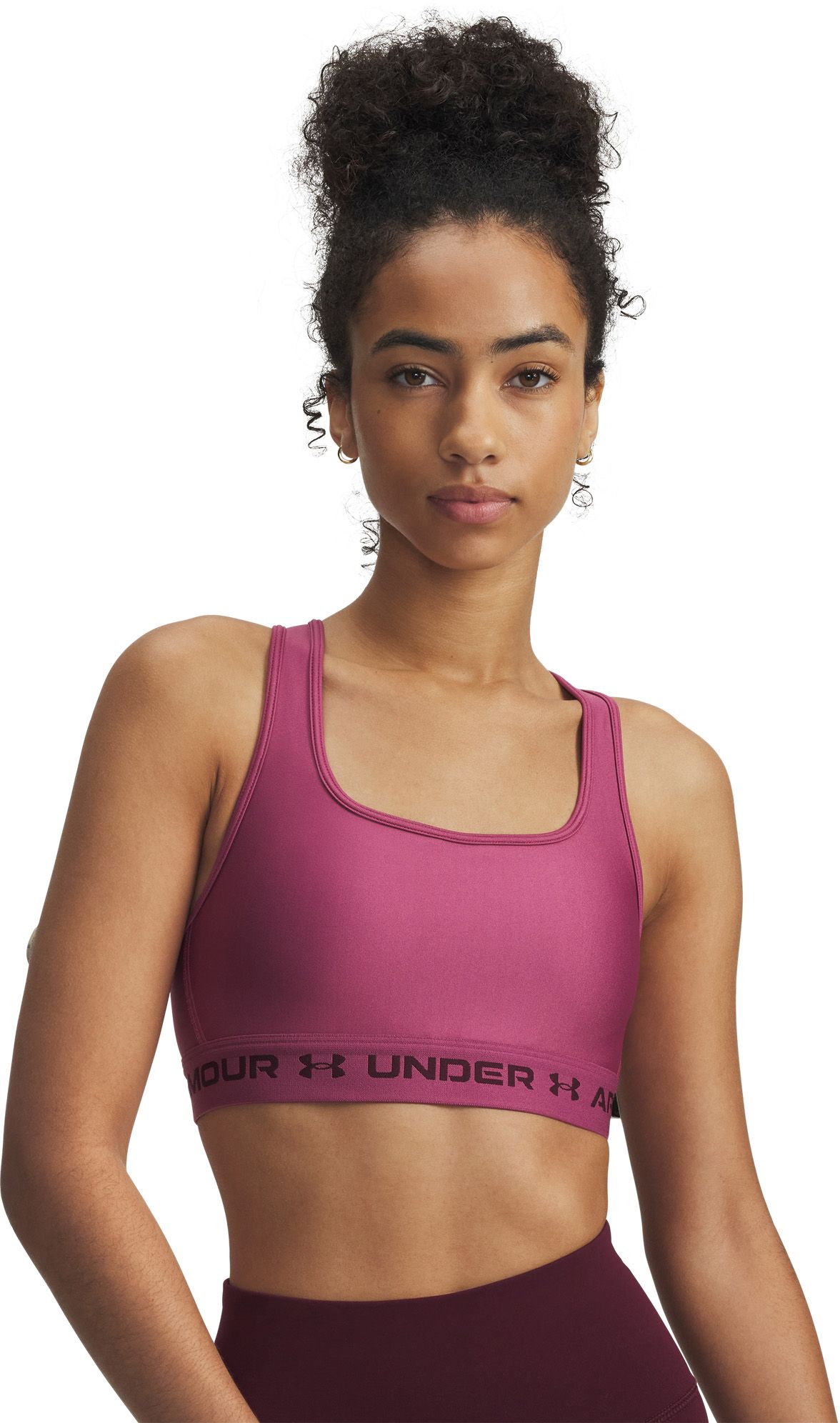 Under Armour Women's Mid Crossback Sports Bra product image
