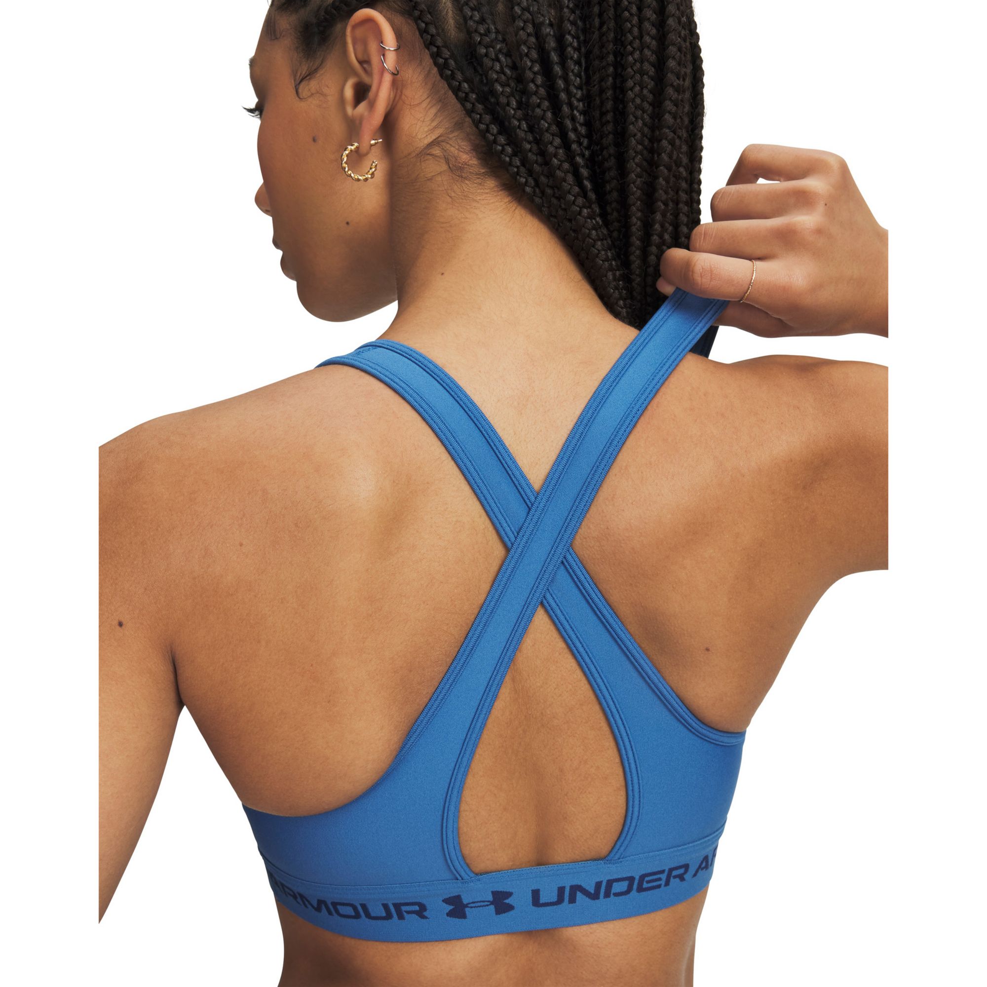 Under Armour Women's Mid Crossback Sports Bra product image