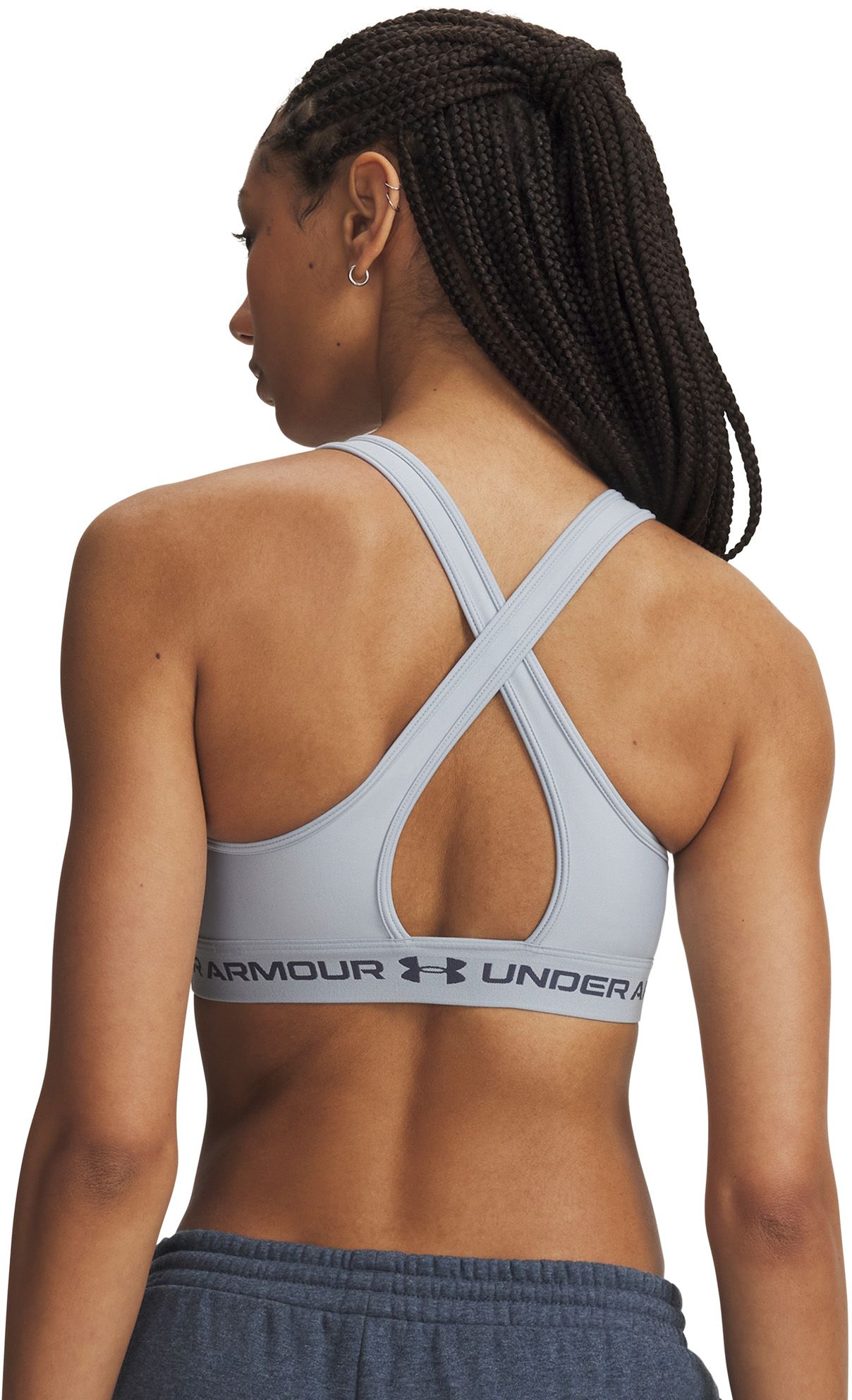Under Armour Women's Mid Crossback Sports Bra product image