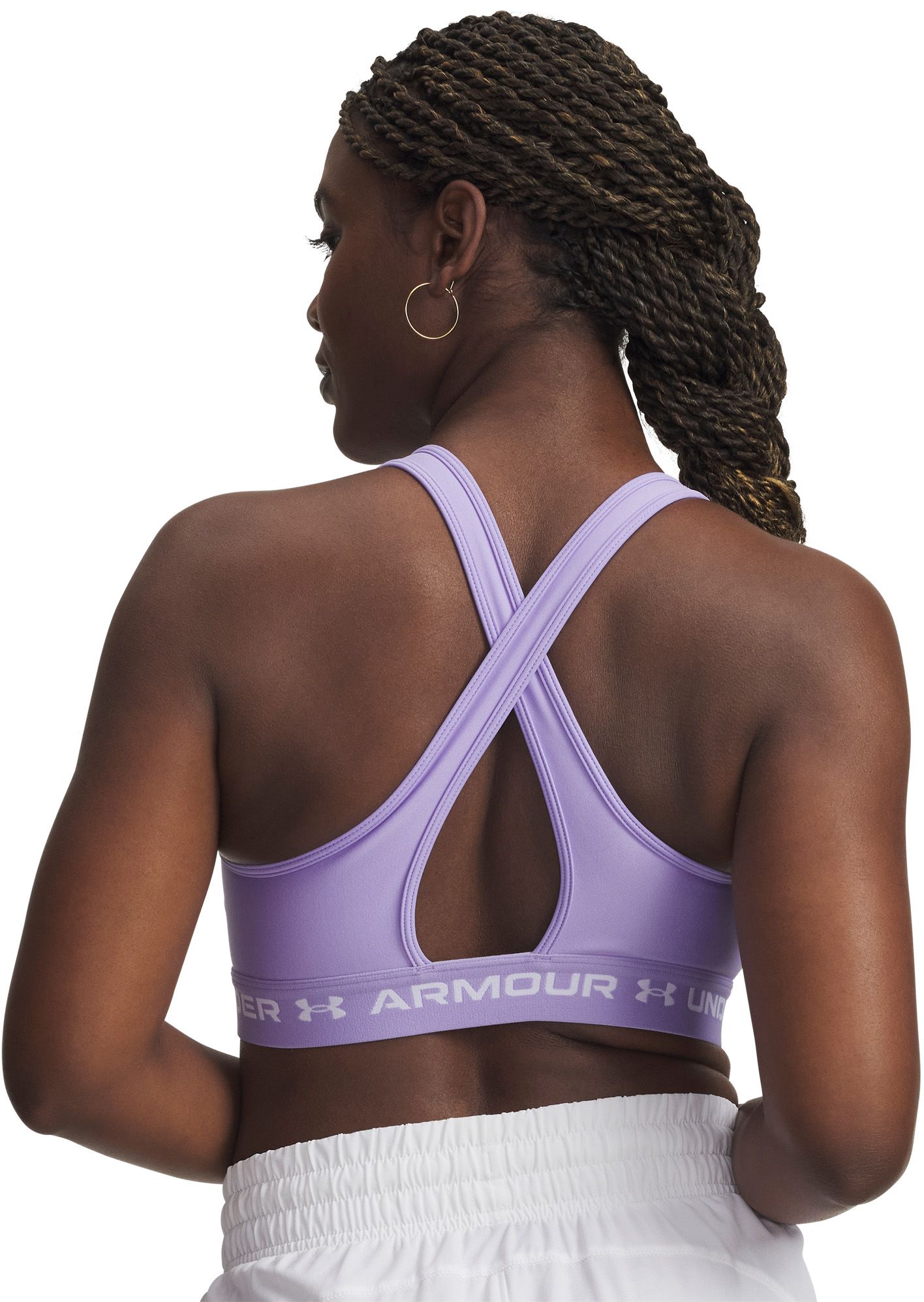 Under Armour Women's Mid Crossback Sports Bra product image